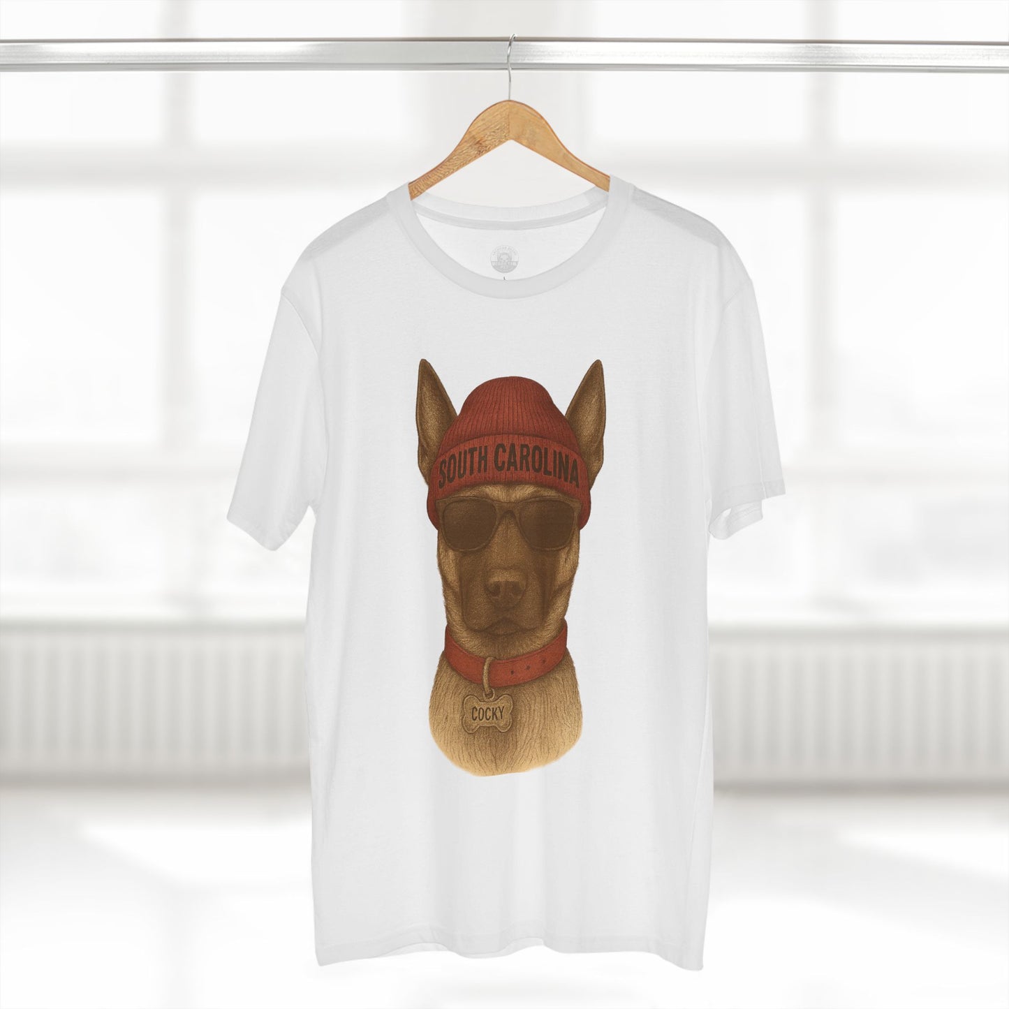 Cool Dog Lover Tee, Casual Animal T-Shirt, Perfect Gift for Pet Owners, Fun Summer Outfit, South Carolina Dog Design
