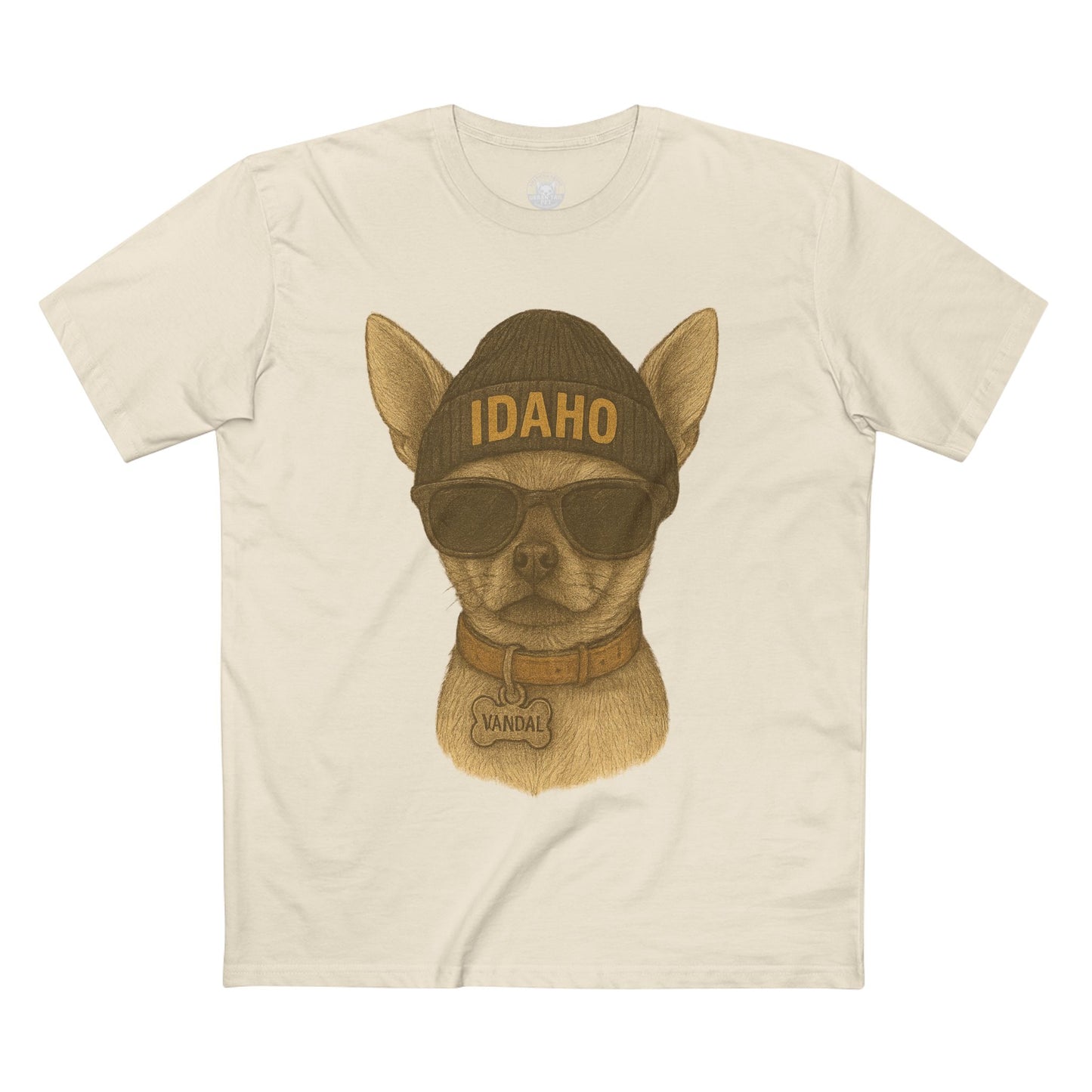 Cool Idaho Dog Tee, Pet Lover Shirt, Funny Animal Top, Idaho Pride Gift, Casual Everyday Wear, Dog Mom Apparel