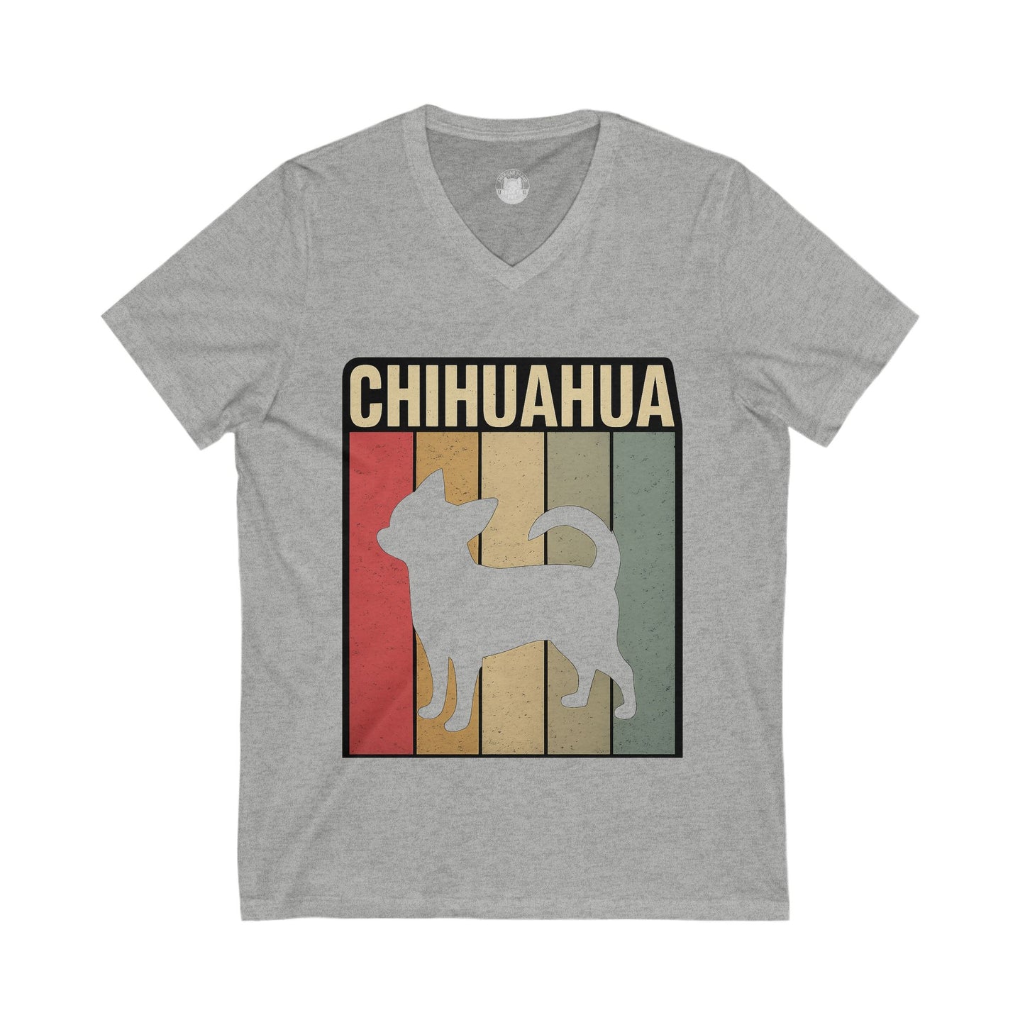 Vintage Chihuahua V-Neck Tee