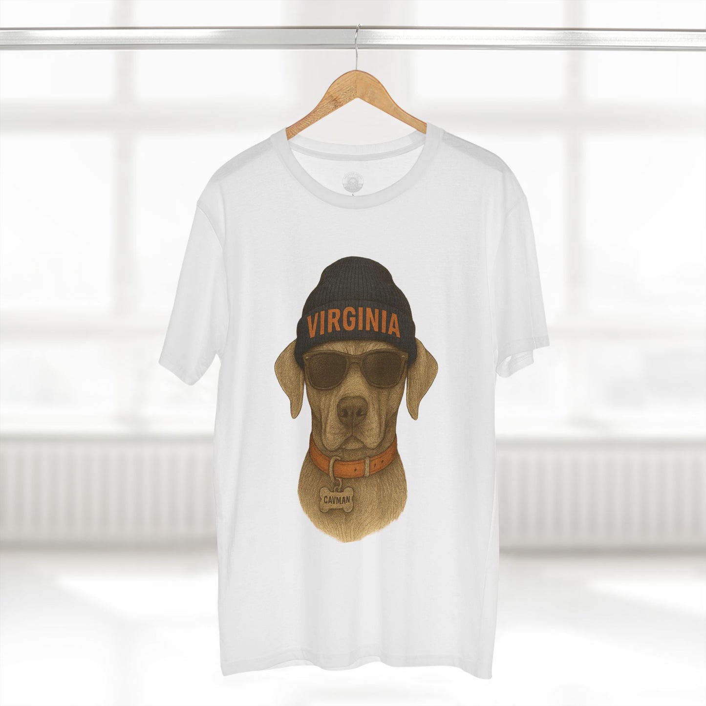 Virginia Dog Lover Tee, Casual Wear for Pet Owners, Gift for Dog Lovers, Cute Animal Shirt, Everyday T-Shirt