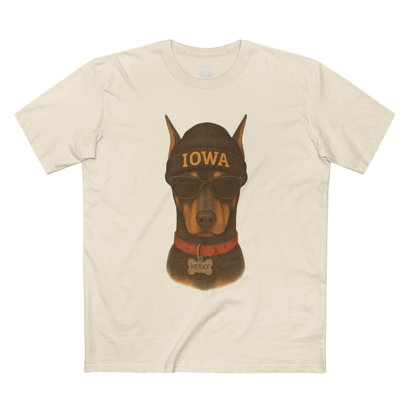 Iowa Dog Graphic Tee | Fun Pet Lover's Shirt, Dog Lover Gift, Casual Wear, Unique Graphic T-shirt