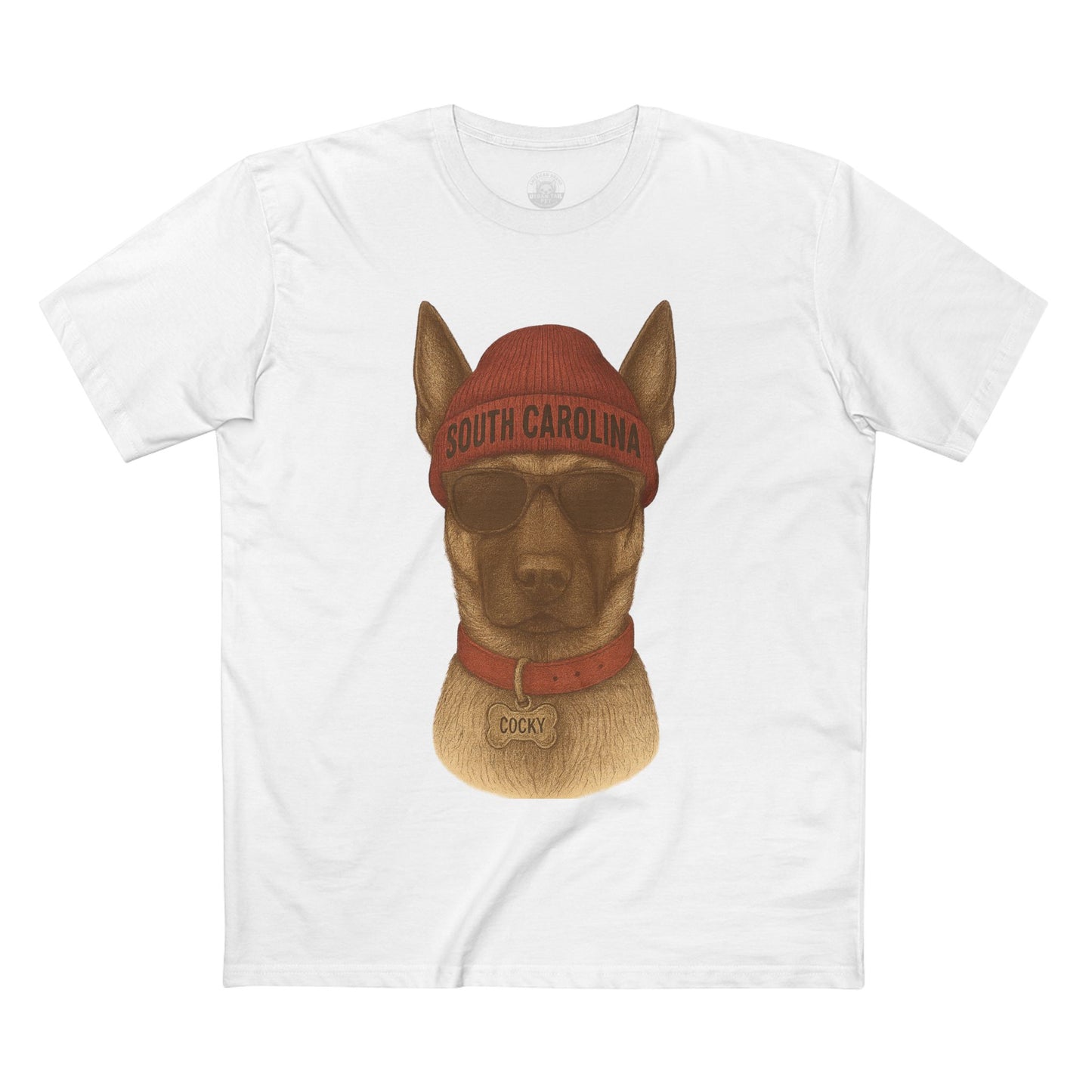 Cool Dog Lover Tee, Casual Animal T-Shirt, Perfect Gift for Pet Owners, Fun Summer Outfit, South Carolina Dog Design