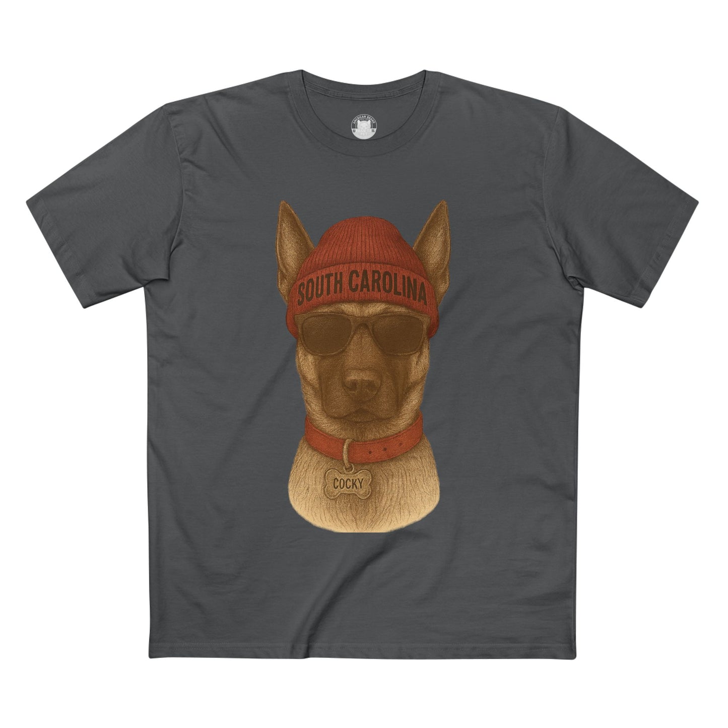 Cool Dog Lover Tee, Casual Animal T-Shirt, Perfect Gift for Pet Owners, Fun Summer Outfit, South Carolina Dog Design