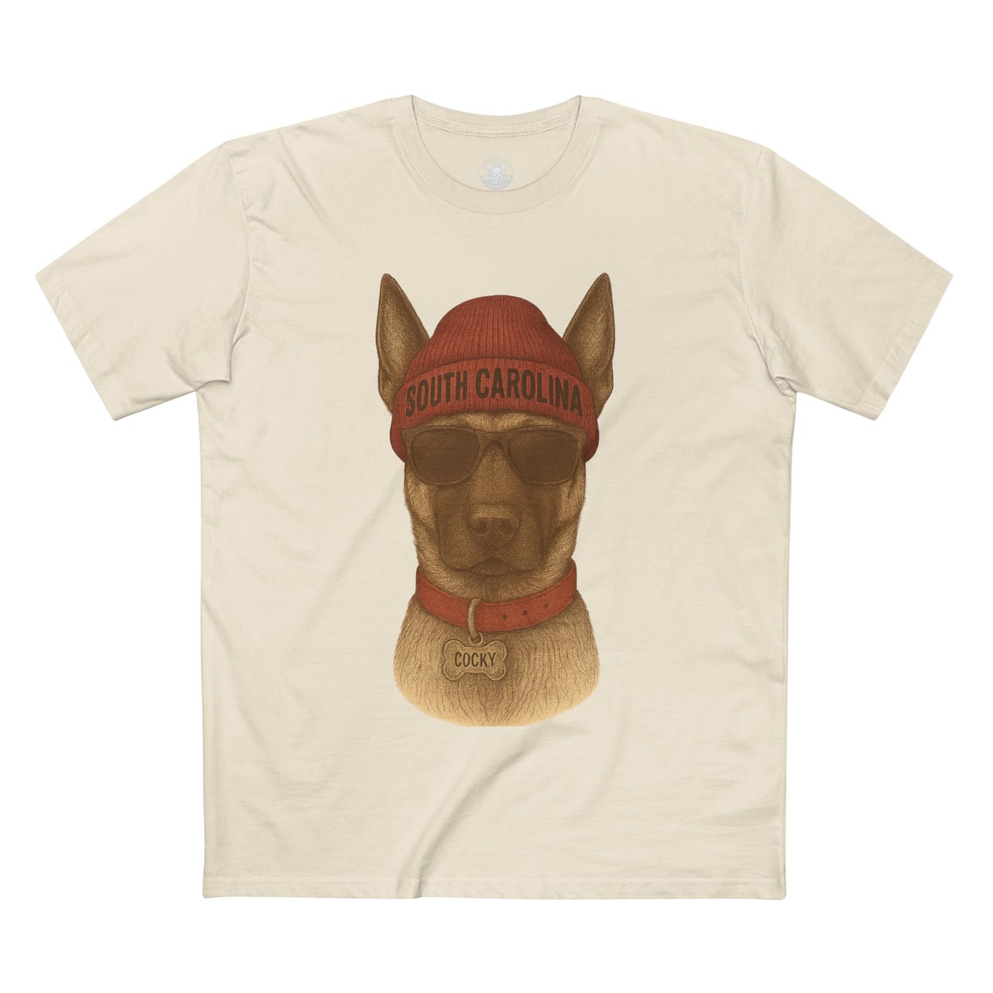 Cool Dog Lover Tee, Casual Animal T-Shirt, Perfect Gift for Pet Owners, Fun Summer Outfit, South Carolina Dog Design