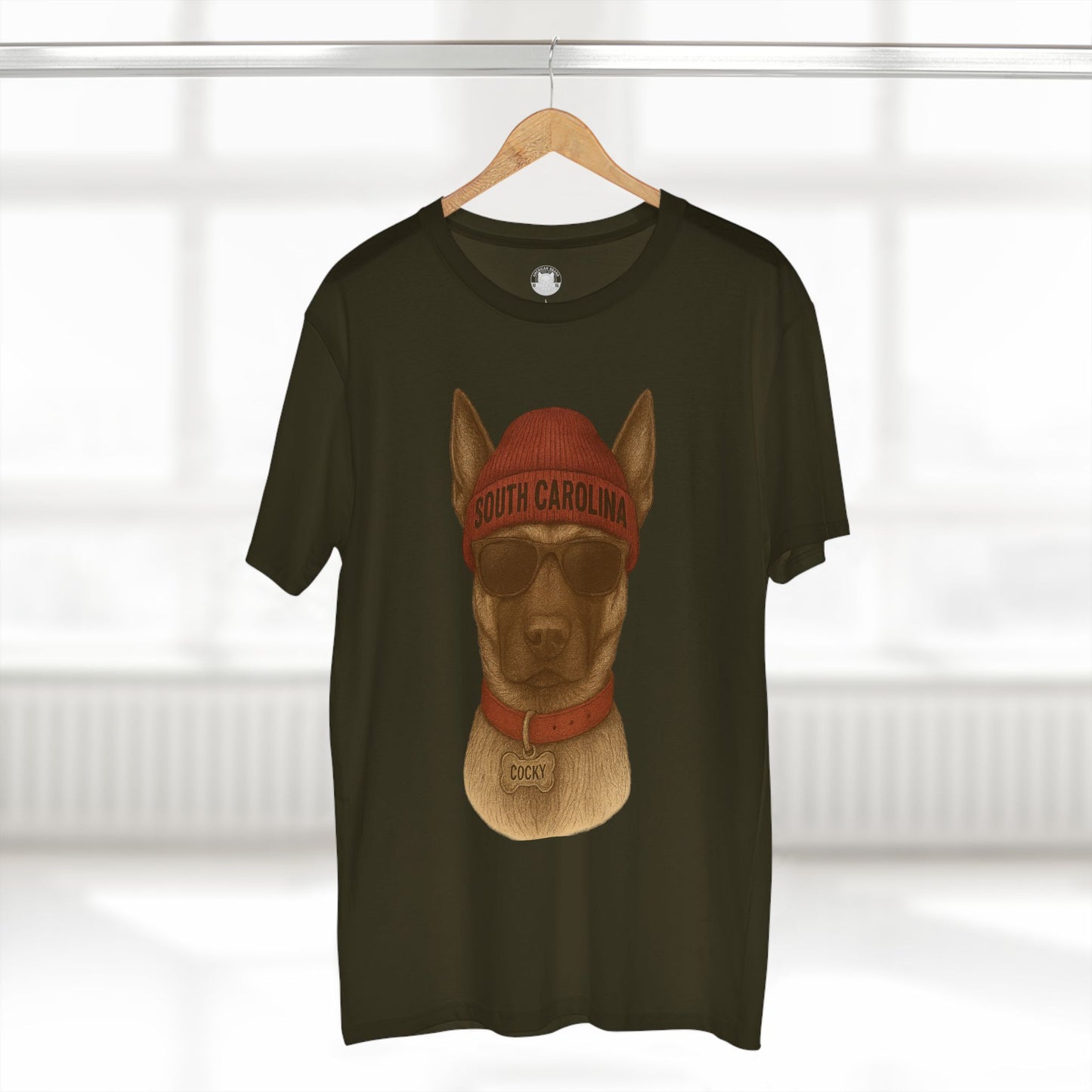 Cool Dog Lover Tee, Casual Animal T-Shirt, Perfect Gift for Pet Owners, Fun Summer Outfit, South Carolina Dog Design