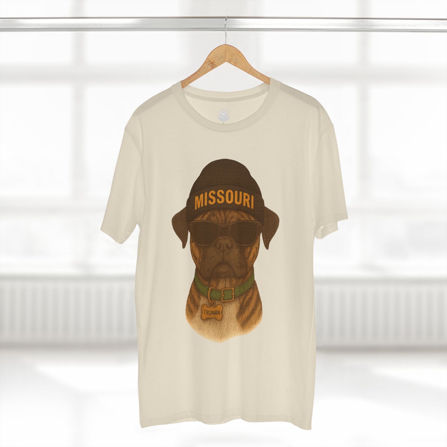 Missouri Dog Graphic Adult Tee, Fun Pet Lover Shirt, Casual Gift for Dog Owners, Birthday, Dog Mom, Unique Animal Apparel