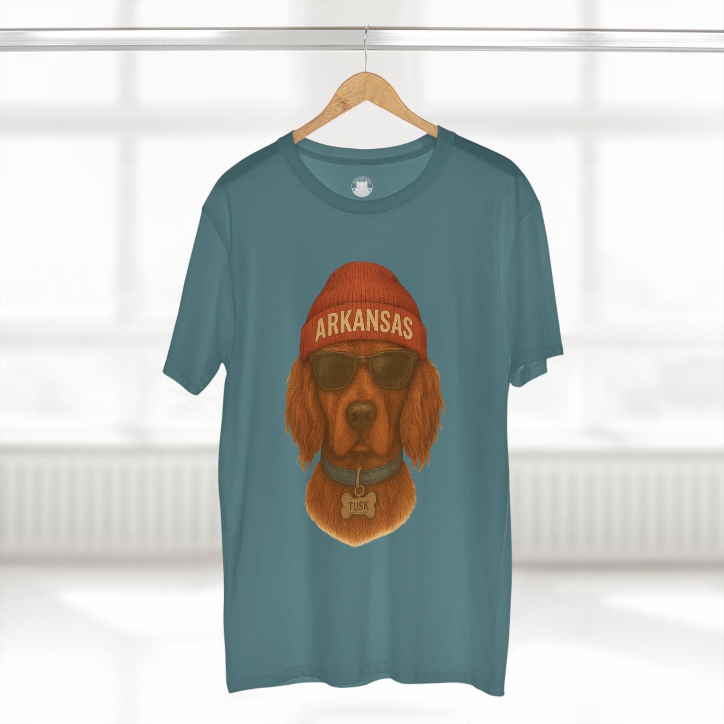 Cool Dog Graphic Tee, Arkansas Dog T-Shirt, Fun Pet Lover Gift, Casual Wear, Dog Themed Apparel, Summer Fashion