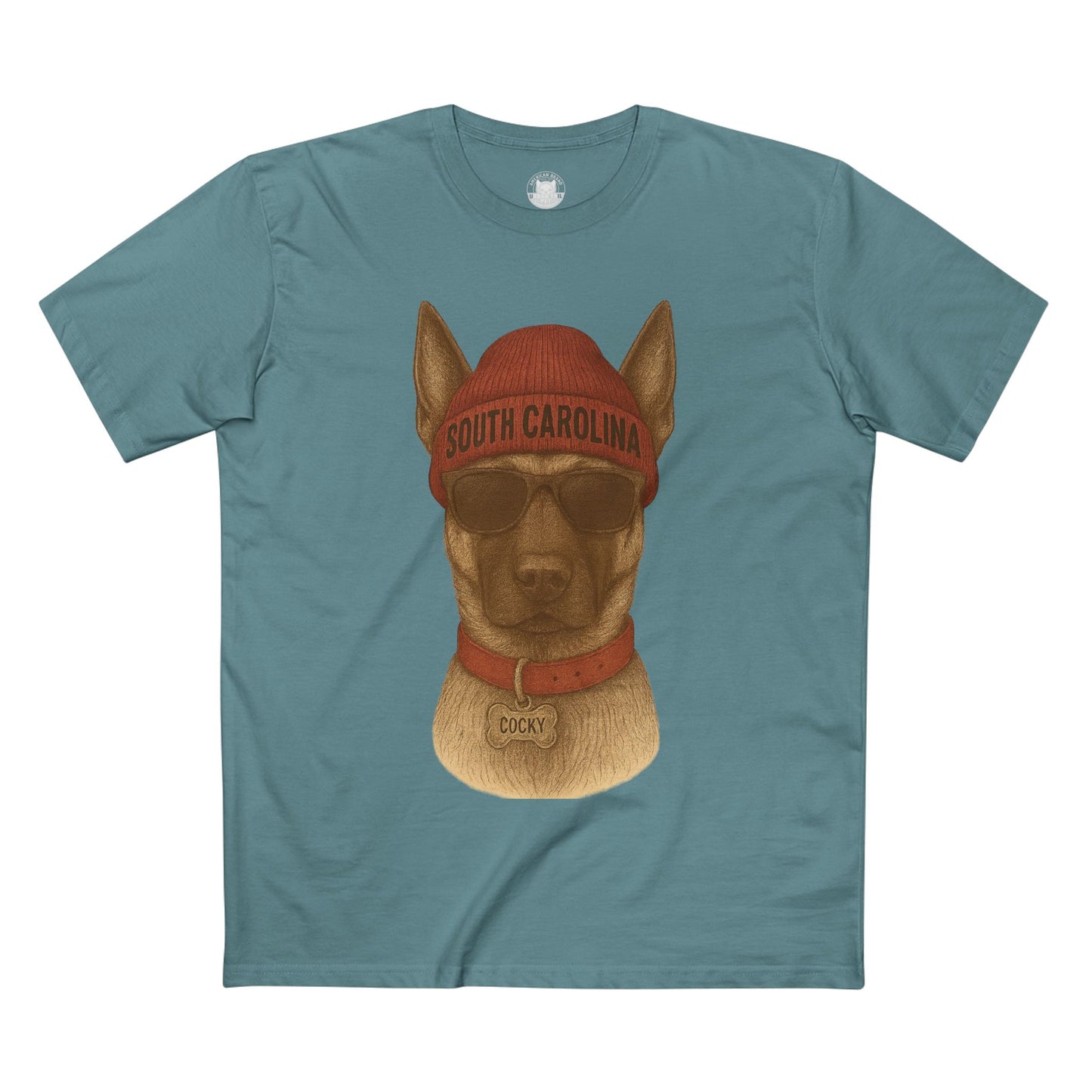 Cool Dog Lover Tee, Casual Animal T-Shirt, Perfect Gift for Pet Owners, Fun Summer Outfit, South Carolina Dog Design
