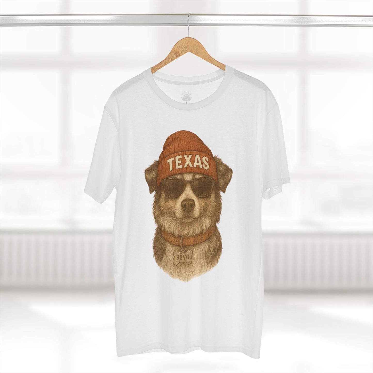 Texas Dog Graphic Tee, Cool Canine T-Shirt, Pet Lover Gift, Casual Wear, Texas Pride Apparel, Summer Outfit
