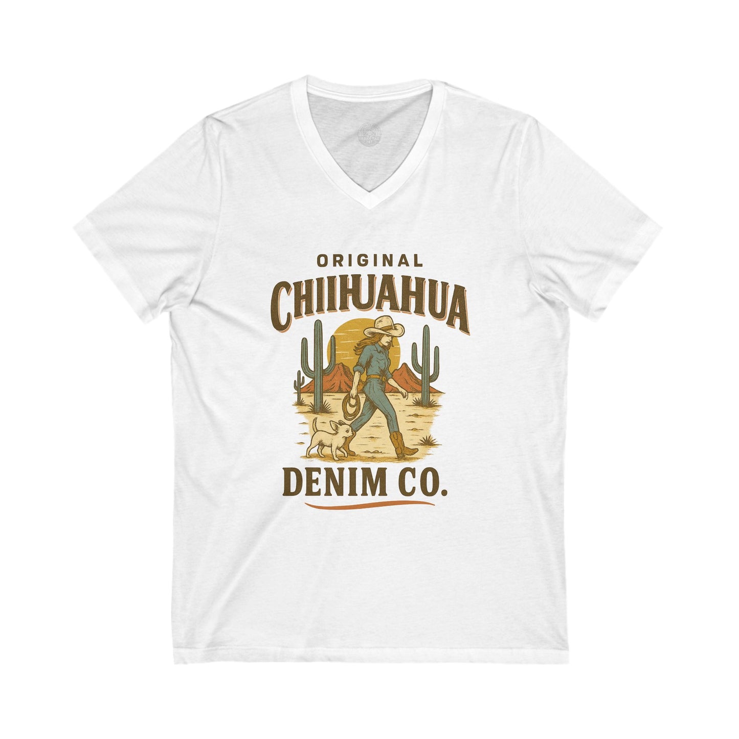 Chihuahua V-Neck Tee Original Chihuahua Denim Co