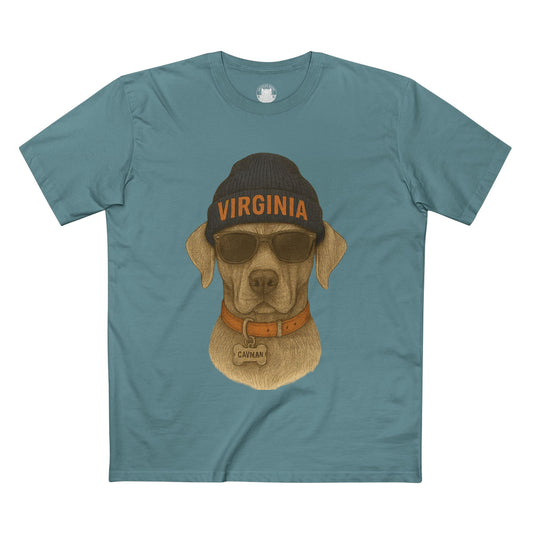 Virginia Dog Lover Tee, Casual Wear for Pet Owners, Gift for Dog Lovers, Cute Animal Shirt, Everyday T-Shirt