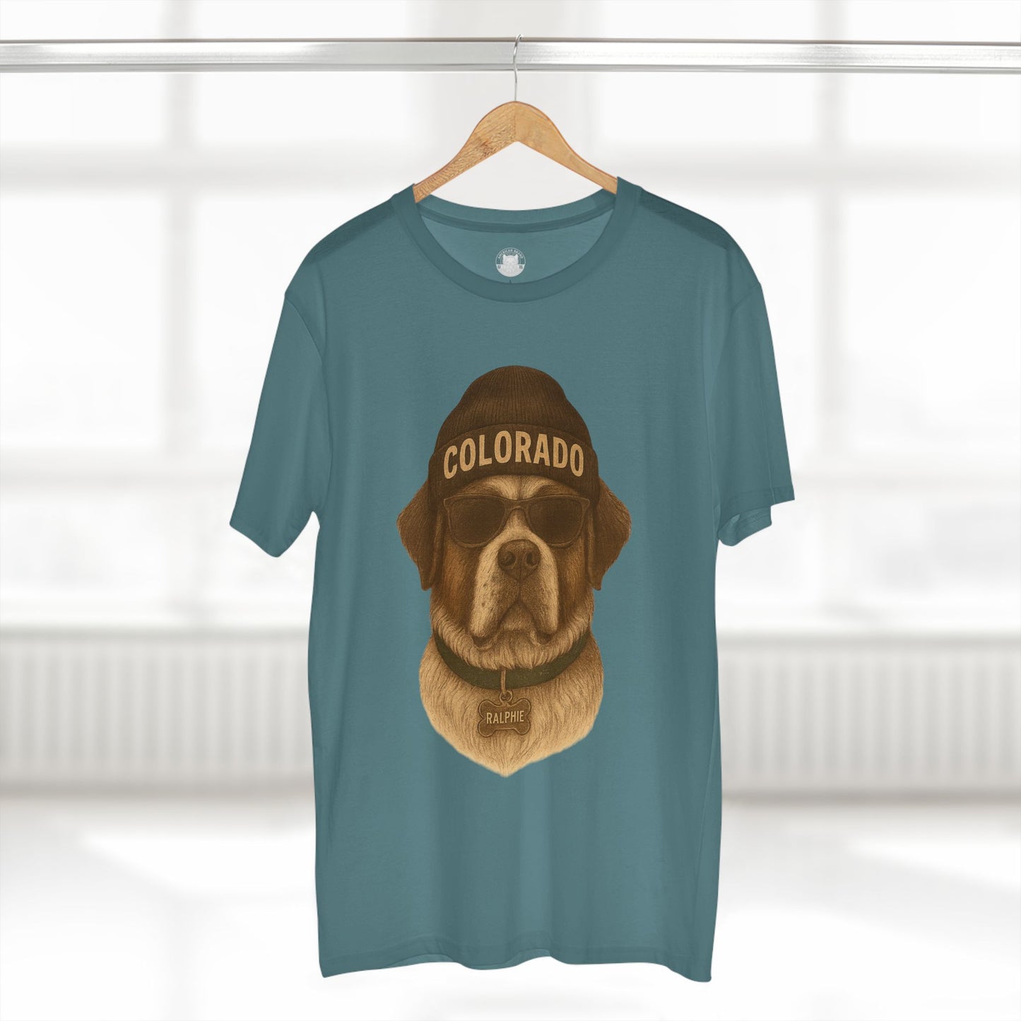Colorado Dog Graphic Tee, Casual Shirt for Dog Lovers, Fun Gift for Pet Owners, Outdoor Adventure Apparel