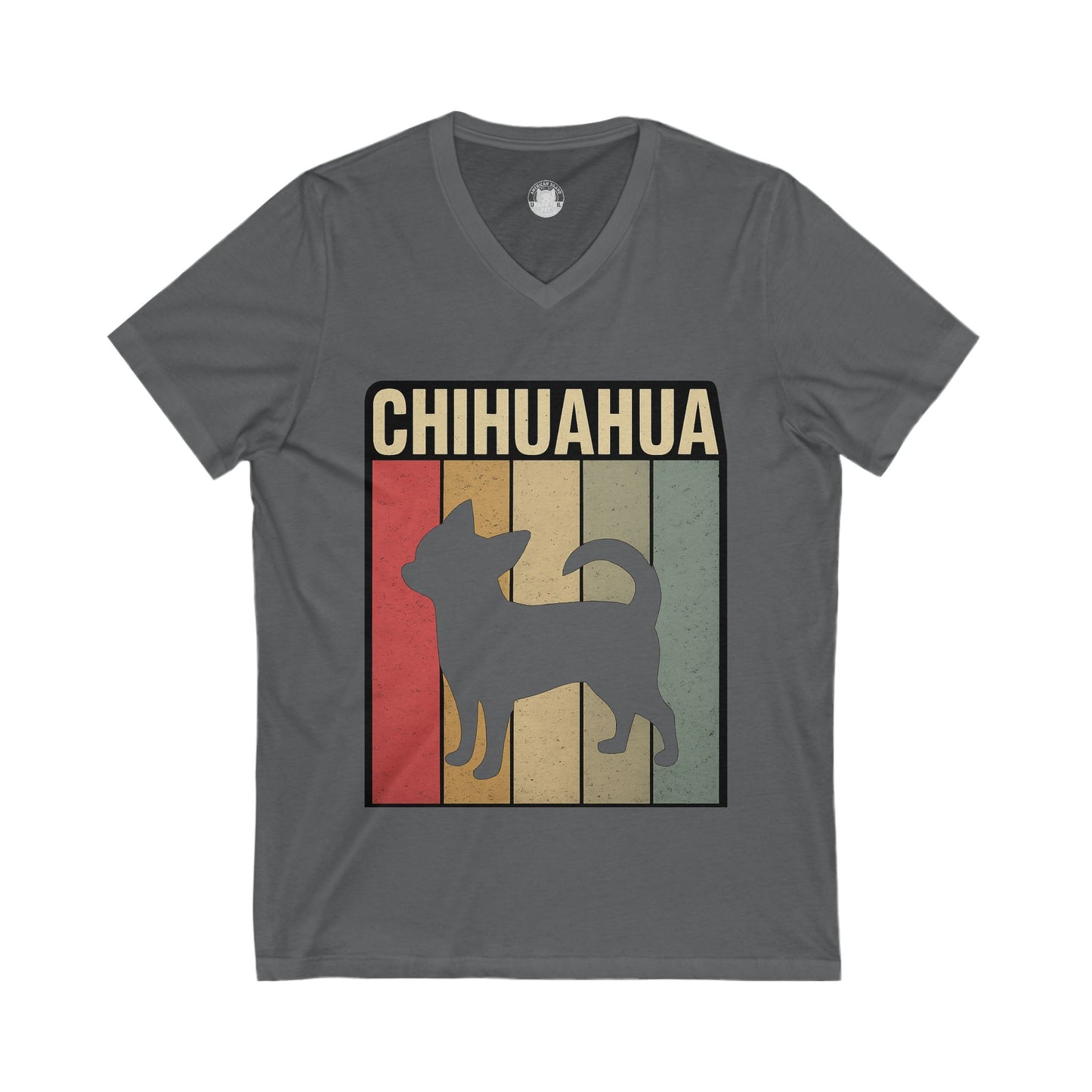 Vintage Chihuahua V-Neck Tee
