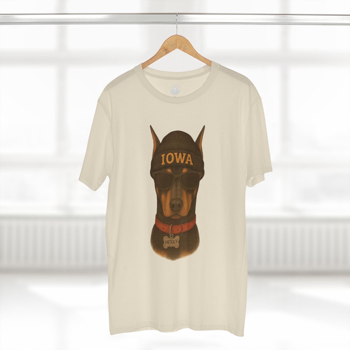 Iowa Dog Graphic Tee | Fun Pet Lover's Shirt, Dog Lover Gift, Casual Wear, Unique Graphic T-shirt