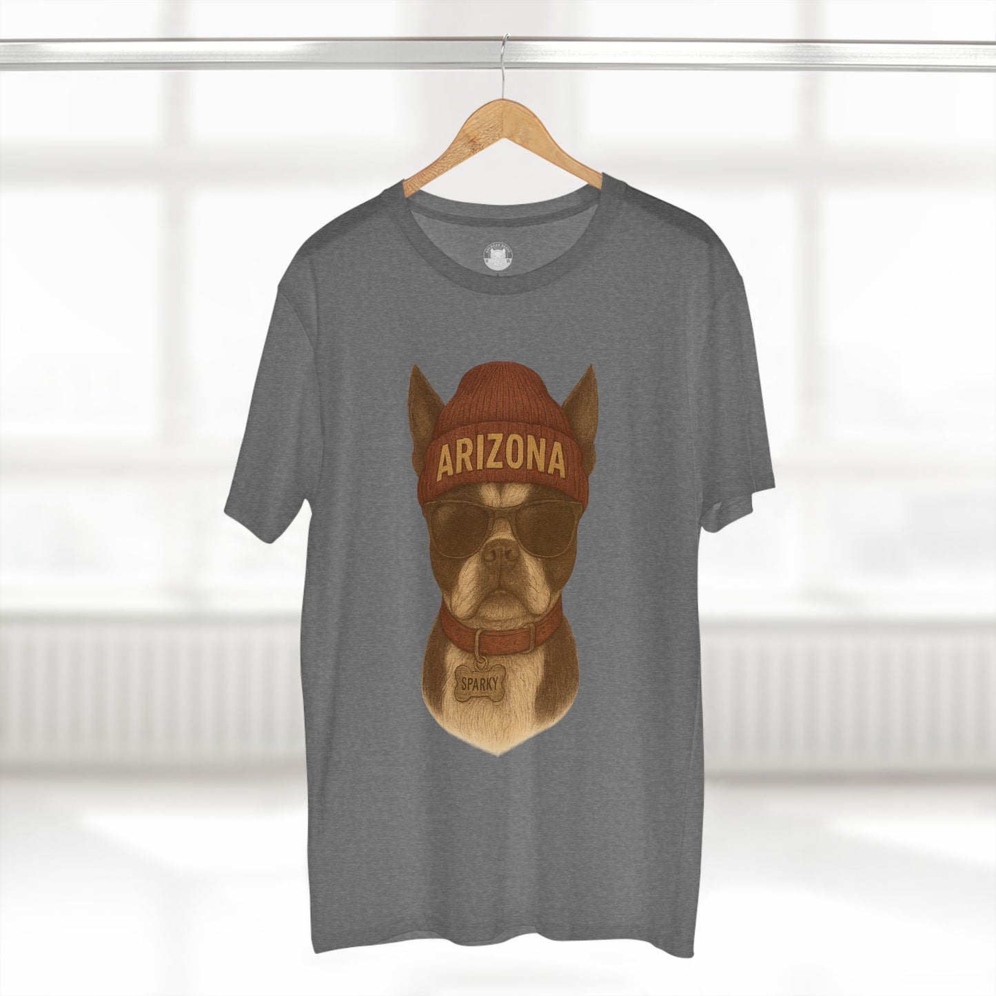 Arizona Dog Graphic Tee, Cute Pet Lover Shirt, Casual Wear, Gift for Dog Owners, Arizona Merchandise, Animal Lover Gift