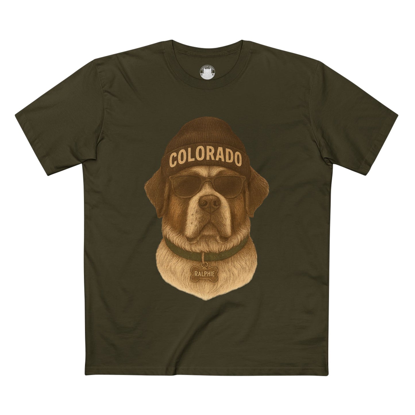 Colorado Dog Graphic Tee, Casual Shirt for Dog Lovers, Fun Gift for Pet Owners, Outdoor Adventure Apparel