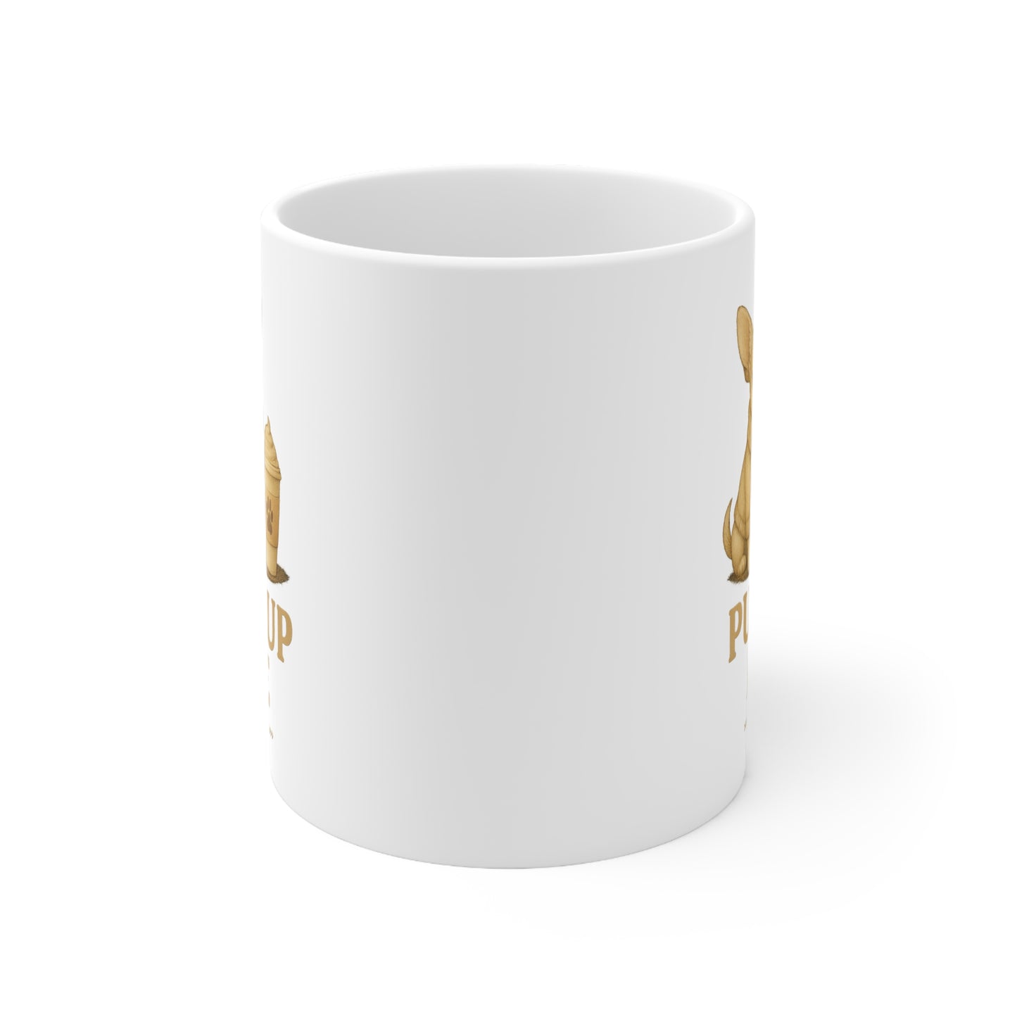 Mug - Pup Cup Life Ceramic Mug, 11oz