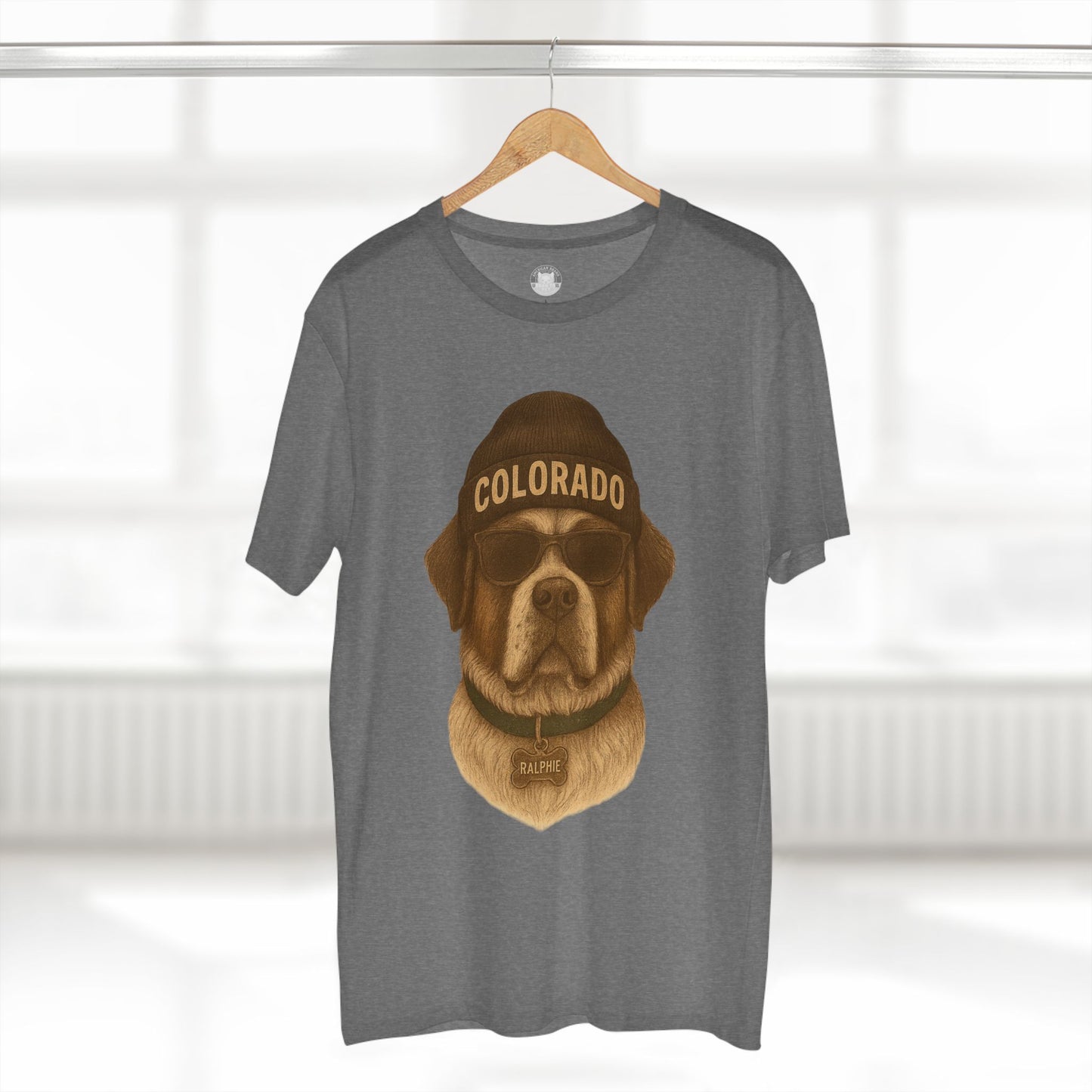 Colorado Dog Graphic Tee, Casual Shirt for Dog Lovers, Fun Gift for Pet Owners, Outdoor Adventure Apparel