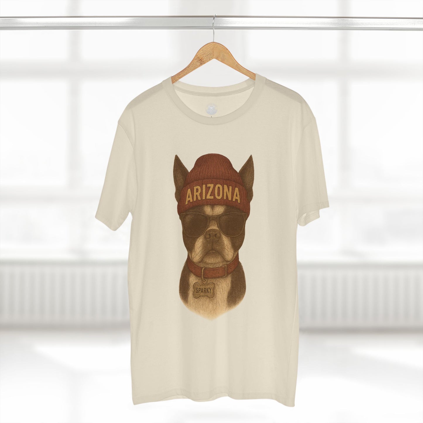 Arizona Dog Graphic Tee, Cute Pet Lover Shirt, Casual Wear, Gift for Dog Owners, Arizona Merchandise, Animal Lover Gift