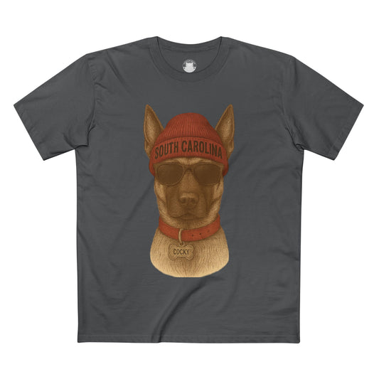 Cool Dog Lover Tee, Casual Animal T-Shirt, Perfect Gift for Pet Owners, Fun Summer Outfit, South Carolina Dog Design