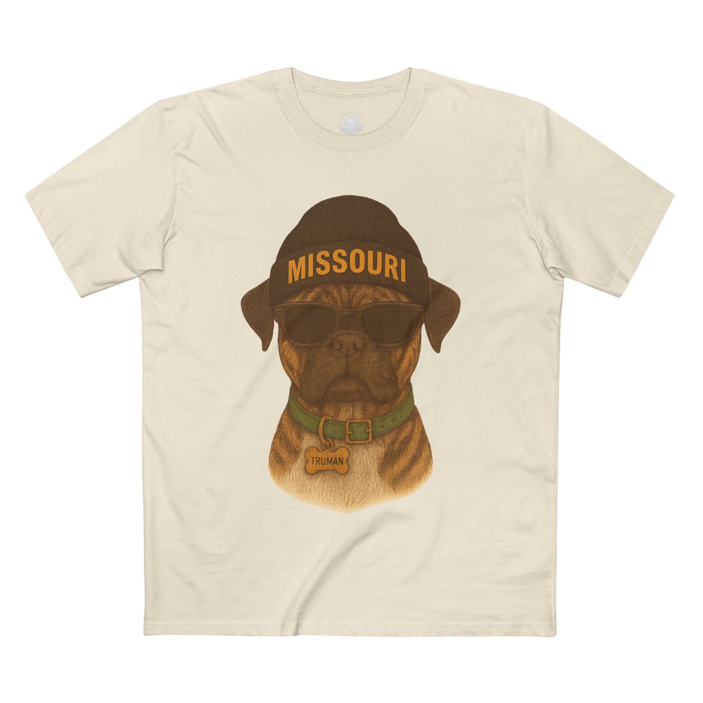 Missouri Dog Graphic Adult Tee, Fun Pet Lover Shirt, Casual Gift for Dog Owners, Birthday, Dog Mom, Unique Animal Apparel