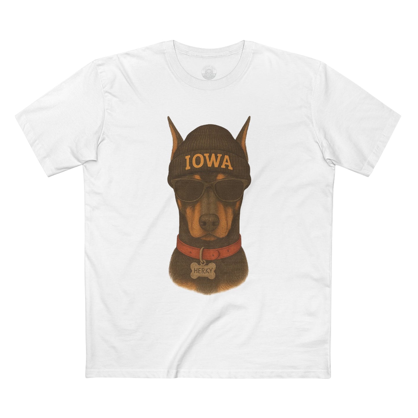 Iowa Dog Graphic Tee | Fun Pet Lover's Shirt, Dog Lover Gift, Casual Wear, Unique Graphic T-shirt