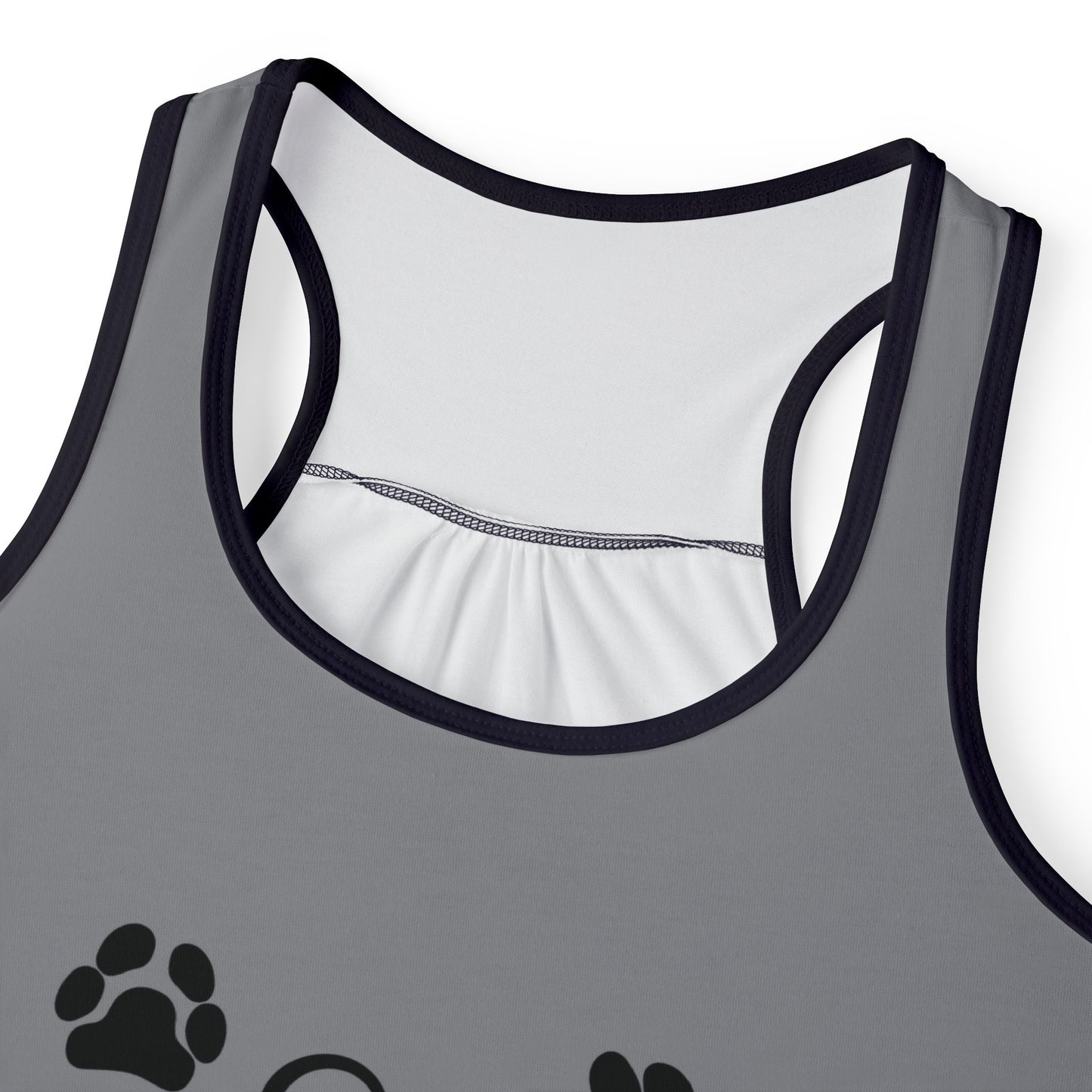 Selectively Social Women's Tank Top, Pet Lover Gift, Casual Wear, Summer Top, Dog Mom Shirt, Funny Pet Tank, Animal Lover Apparel