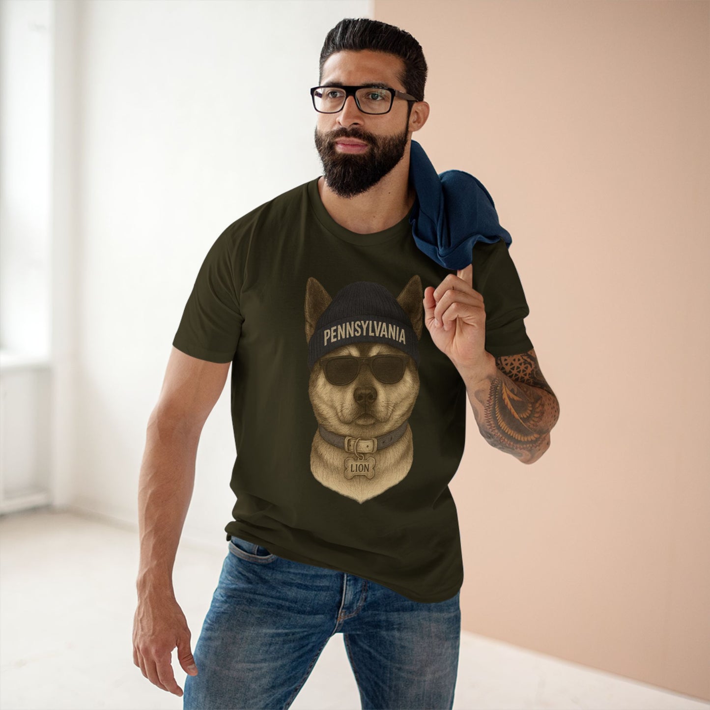 Pennsylvania Dog Lover Tee - Cool Pet Shirt, Animal Gift, Casual Tee, Dog Mom Apparel, Pet Lover Merchandise