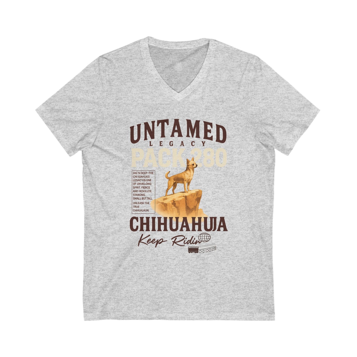 Short Sleeve Tee - Untamed Legacy Pack 280 Chihuahua Cliff T-Shirt