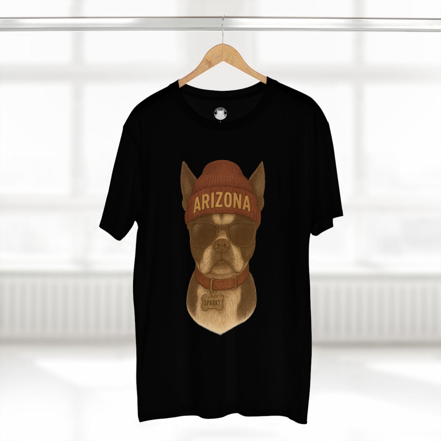 Arizona Dog Graphic Tee, Cute Pet Lover Shirt, Casual Wear, Gift for Dog Owners, Arizona Merchandise, Animal Lover Gift