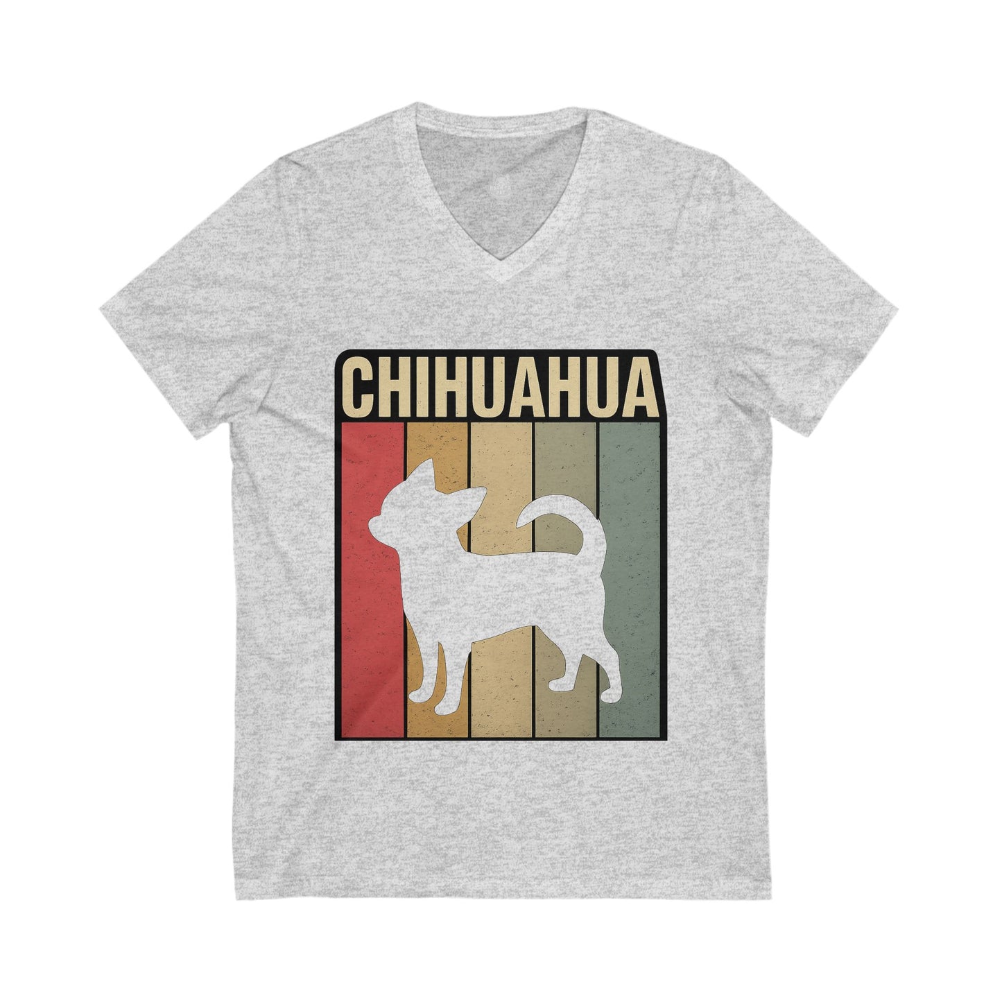 Vintage Chihuahua V-Neck Tee