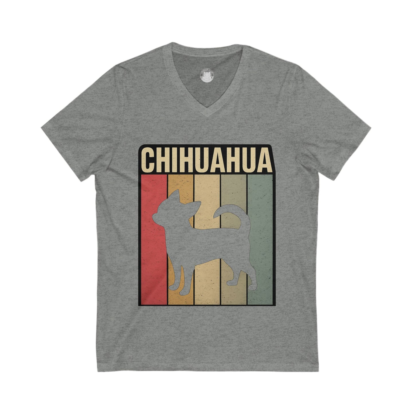 Vintage Chihuahua V-Neck Tee