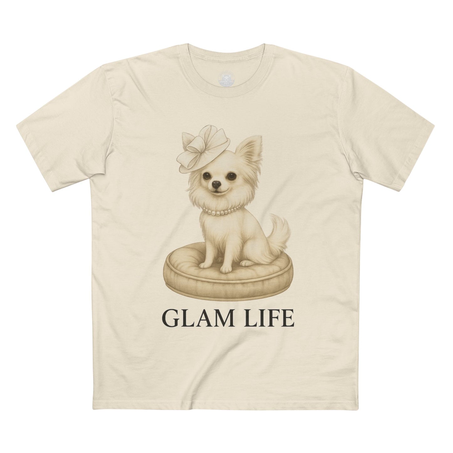 T-Shirt Chihuahua Glam Life Pearls Tee
