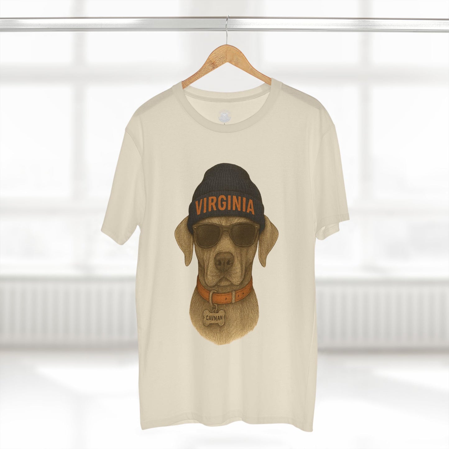 Virginia Dog Lover Tee, Casual Wear for Pet Owners, Gift for Dog Lovers, Cute Animal Shirt, Everyday T-Shirt