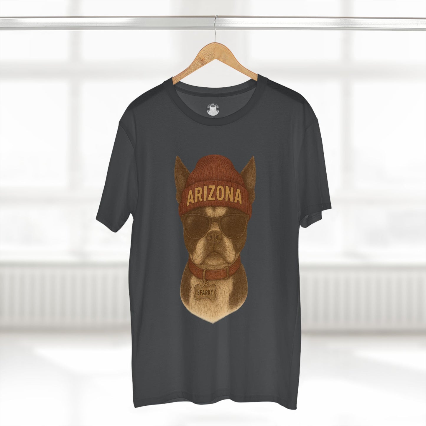 Arizona Dog Graphic Tee, Cute Pet Lover Shirt, Casual Wear, Gift for Dog Owners, Arizona Merchandise, Animal Lover Gift