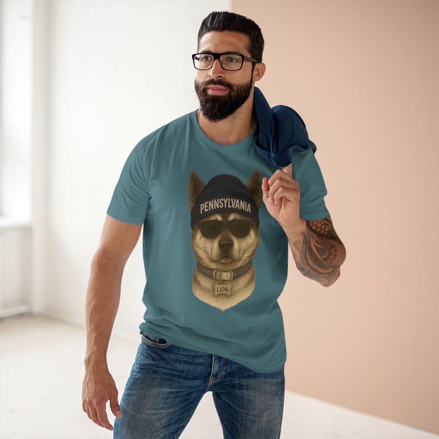 Pennsylvania Dog Lover Tee - Cool Pet Shirt, Animal Gift, Casual Tee, Dog Mom Apparel, Pet Lover Merchandise