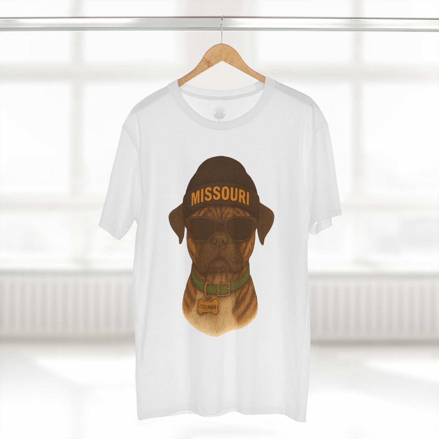 Missouri Dog Graphic Adult Tee, Fun Pet Lover Shirt, Casual Gift for Dog Owners, Birthday, Dog Mom, Unique Animal Apparel
