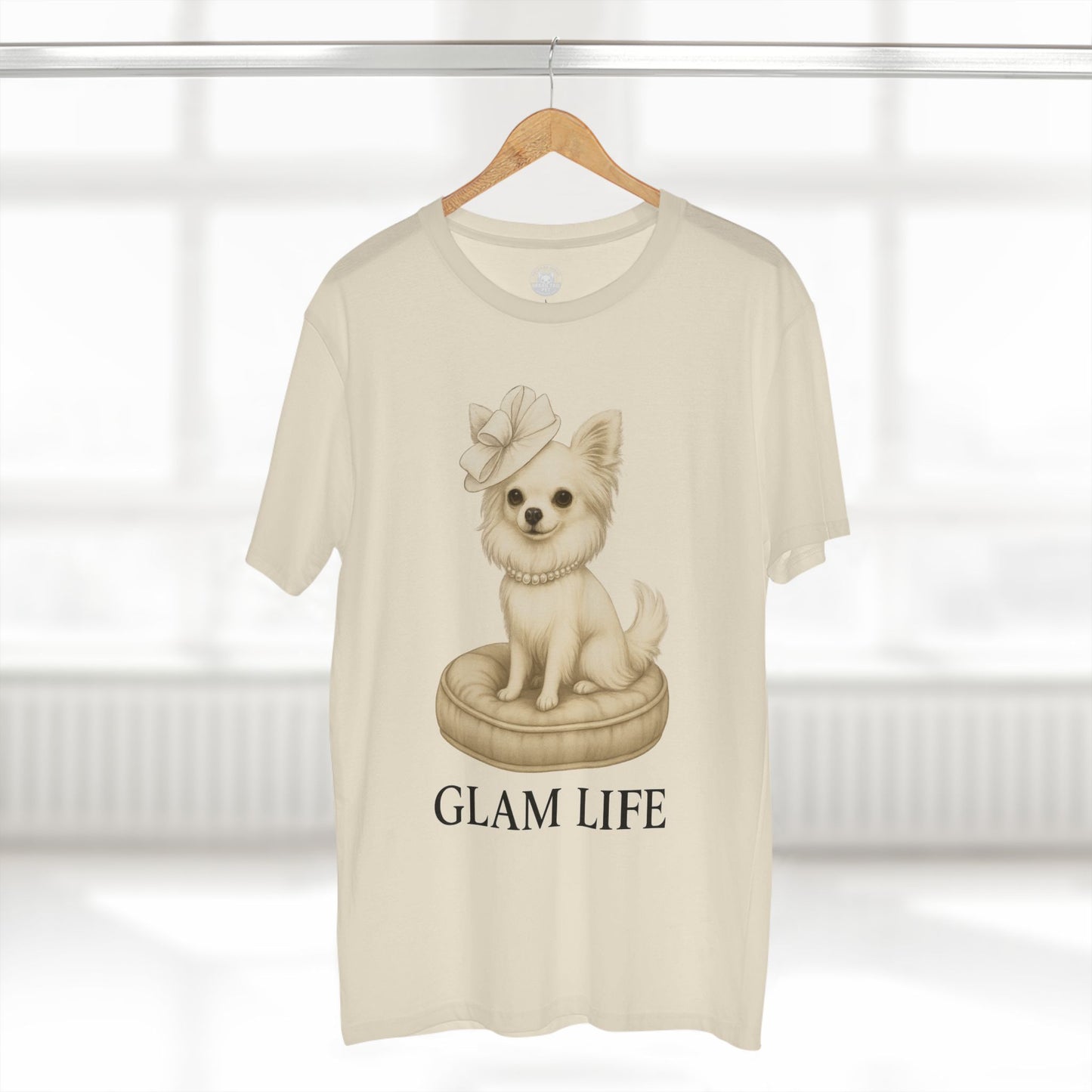 T-Shirt Chihuahua Glam Life Pearls Tee