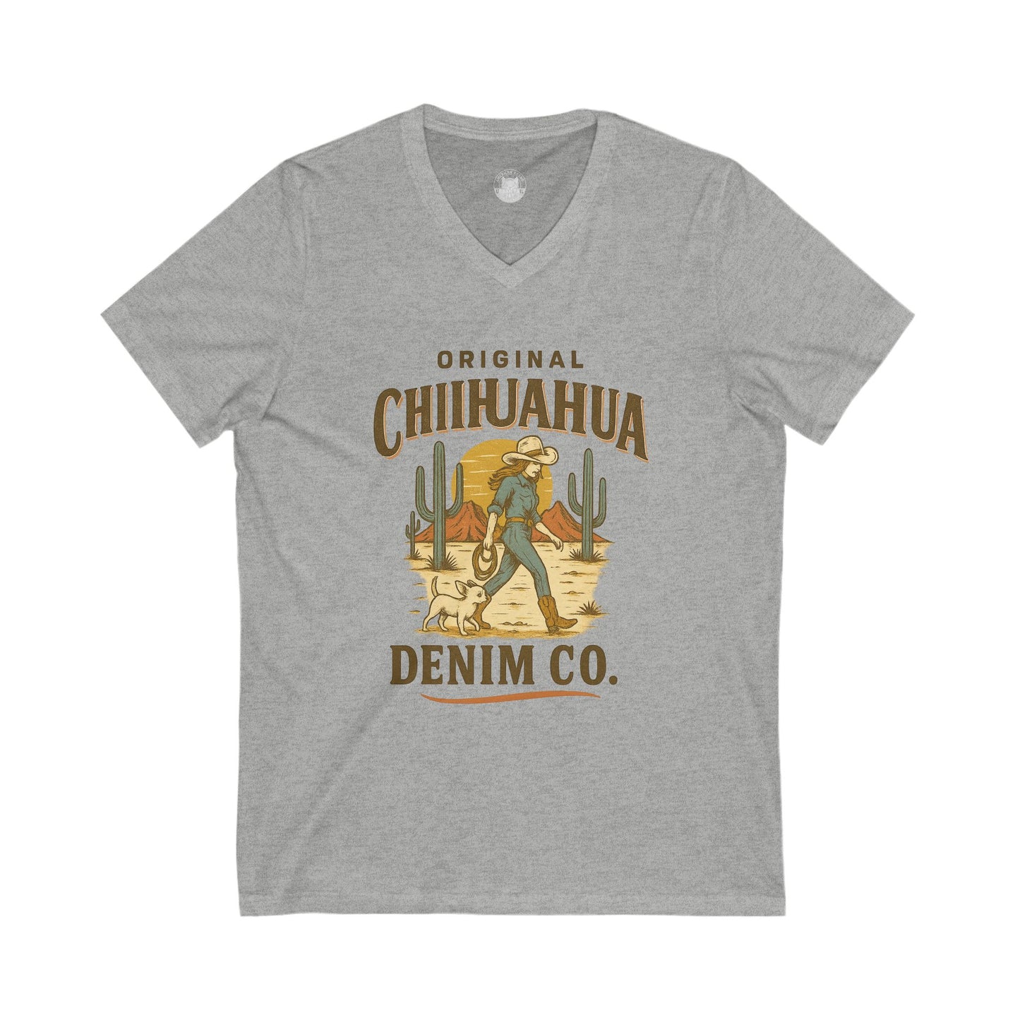 Chihuahua V-Neck Tee Original Chihuahua Denim Co