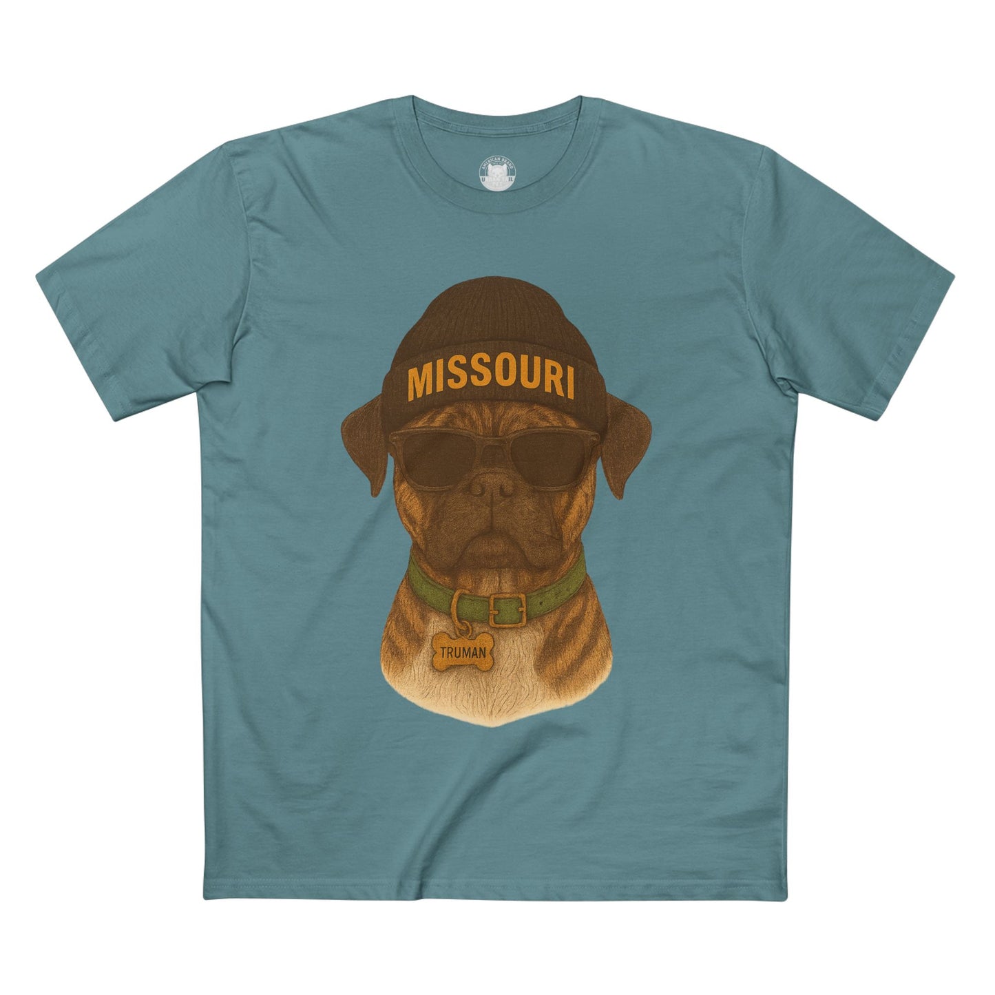 Missouri Dog Graphic Adult Tee, Fun Pet Lover Shirt, Casual Gift for Dog Owners, Birthday, Dog Mom, Unique Animal Apparel