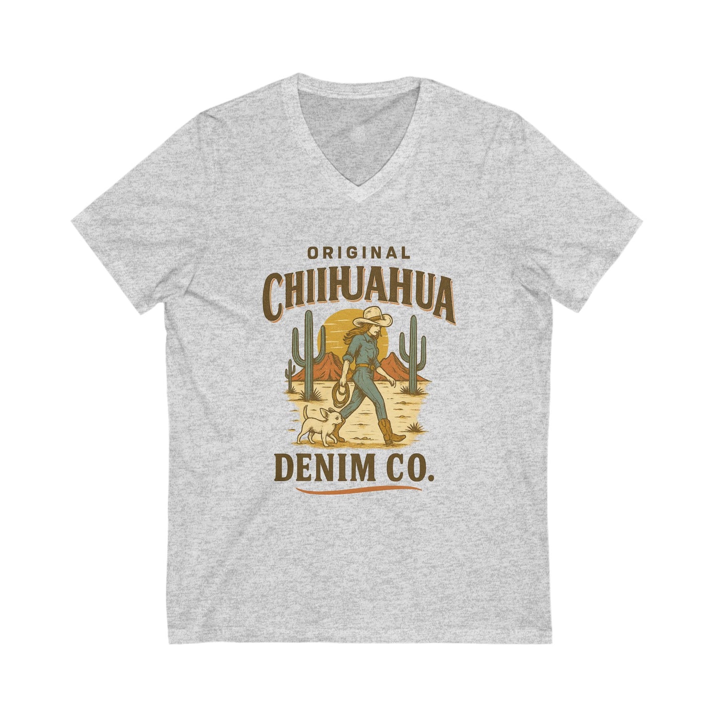 Chihuahua V-Neck Tee Original Chihuahua Denim Co