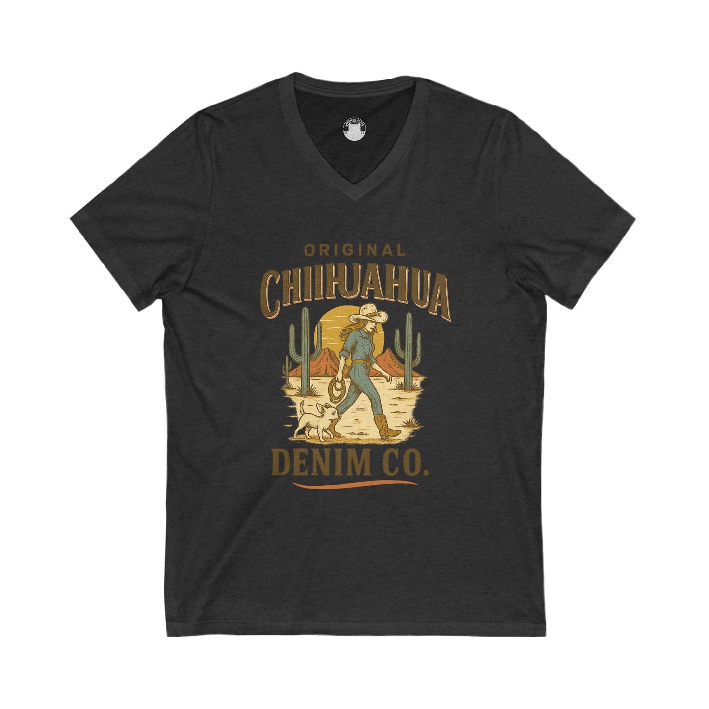 Chihuahua V-Neck Tee Original Chihuahua Denim Co