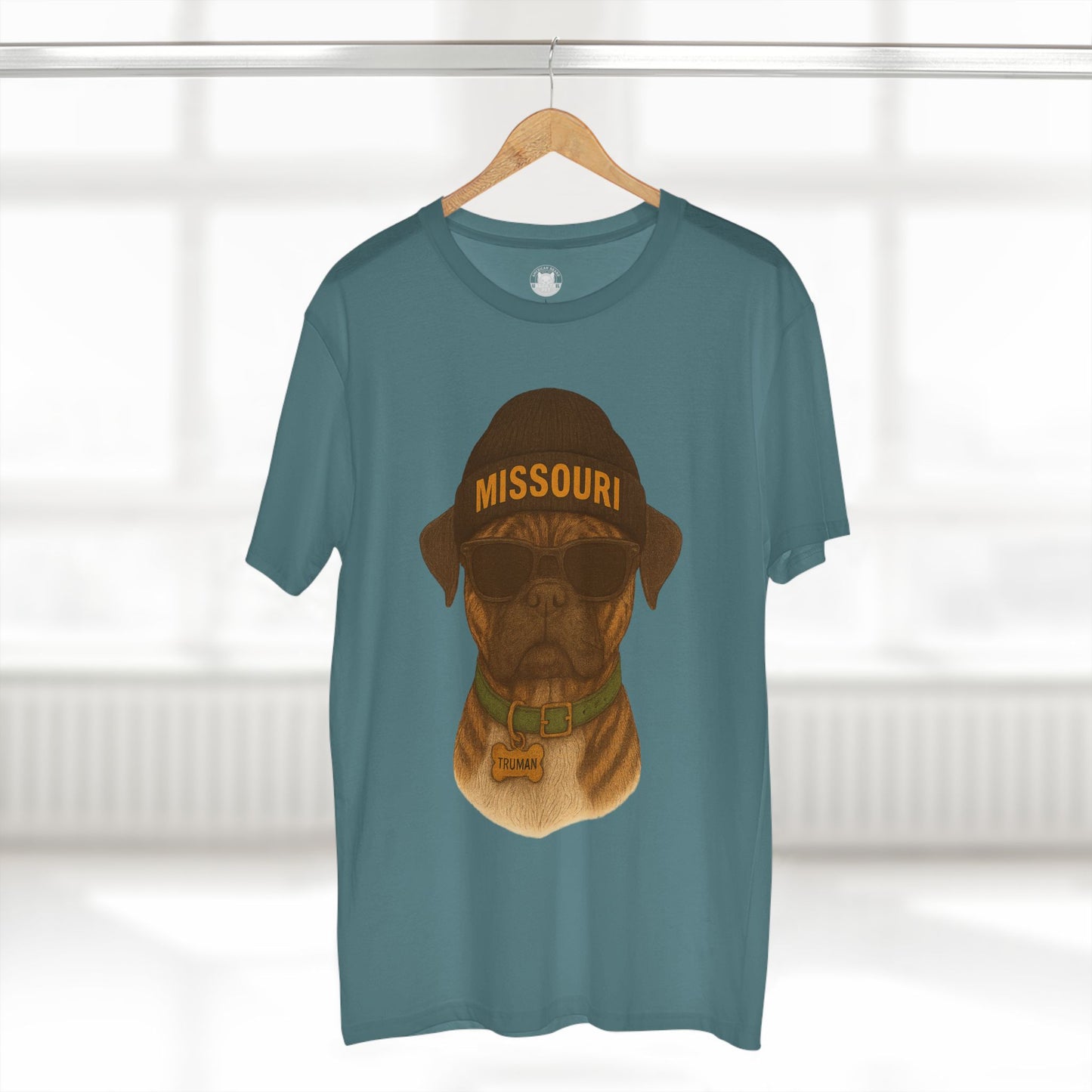 Missouri Dog Graphic Adult Tee, Fun Pet Lover Shirt, Casual Gift for Dog Owners, Birthday, Dog Mom, Unique Animal Apparel