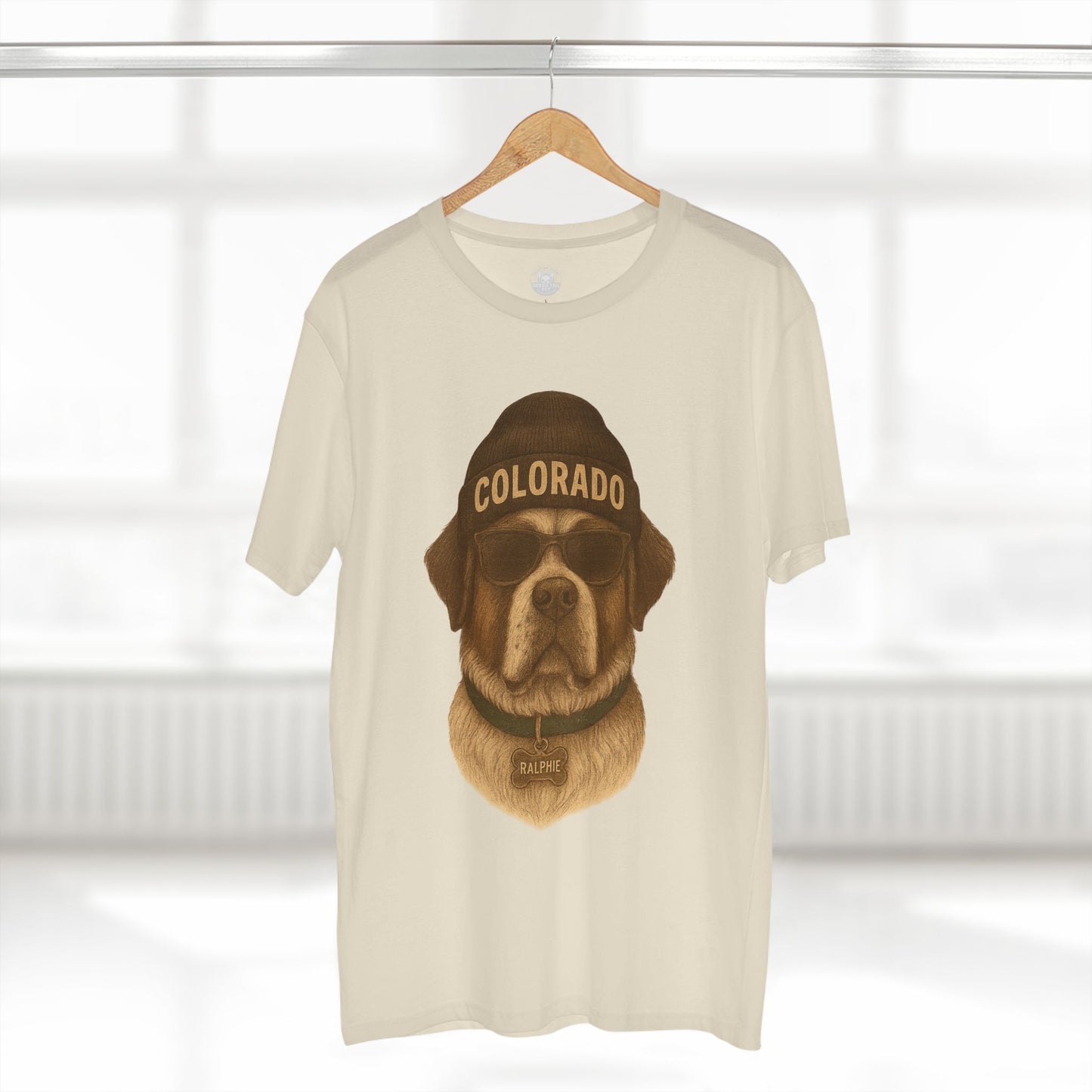 Colorado Dog Graphic Tee, Casual Shirt for Dog Lovers, Fun Gift for Pet Owners, Outdoor Adventure Apparel