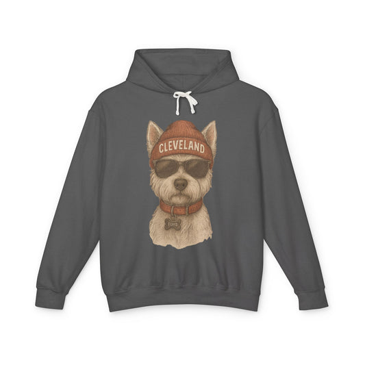 Westie Named Elvis Lightweight Hooded Sweatshirt - Ohio State Football Fans