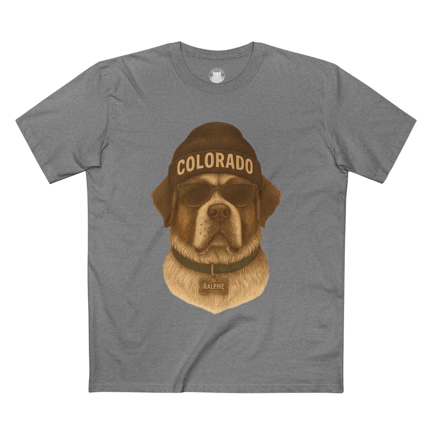 Colorado Dog Graphic Tee, Casual Shirt for Dog Lovers, Fun Gift for Pet Owners, Outdoor Adventure Apparel