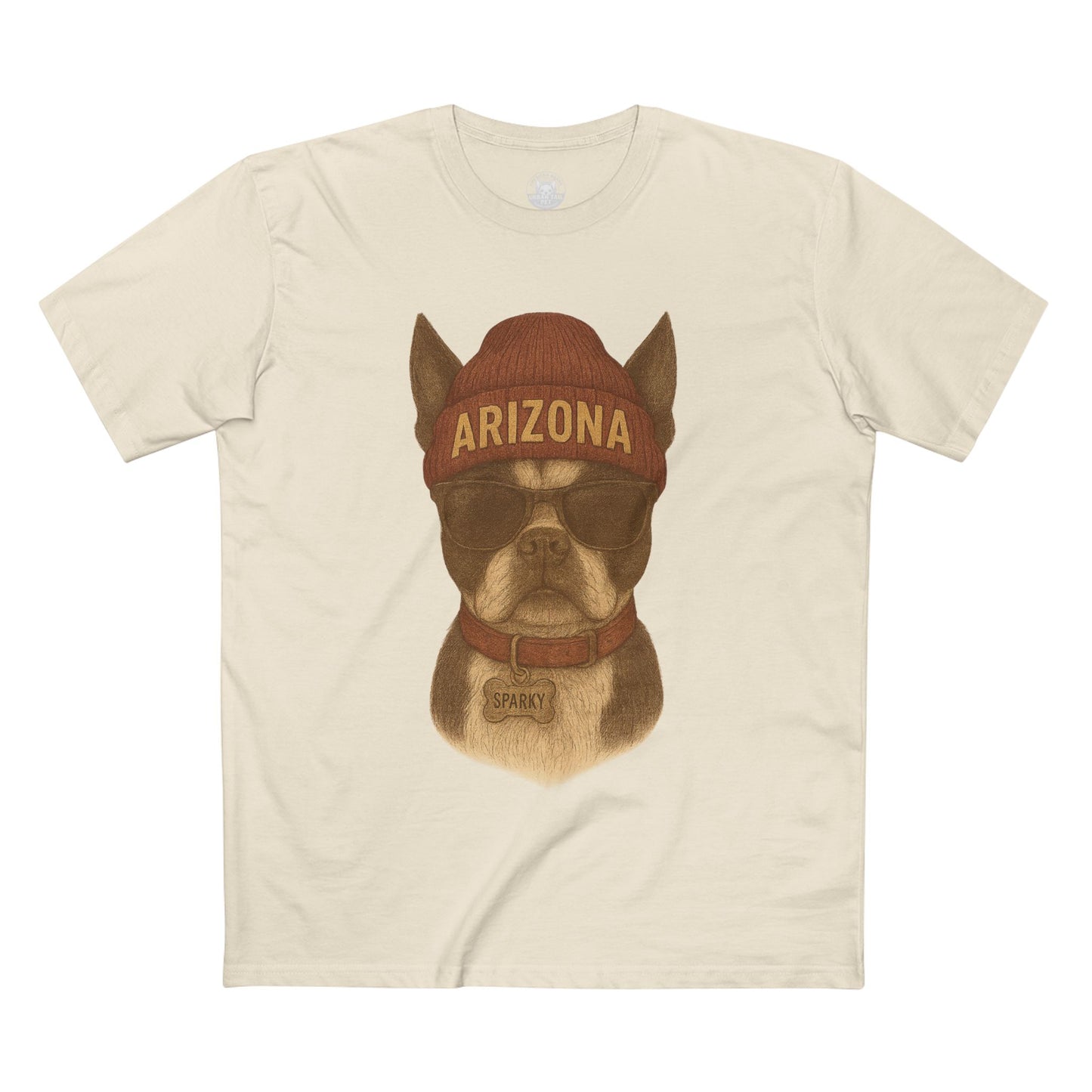 Arizona Dog Graphic Tee, Cute Pet Lover Shirt, Casual Wear, Gift for Dog Owners, Arizona Merchandise, Animal Lover Gift