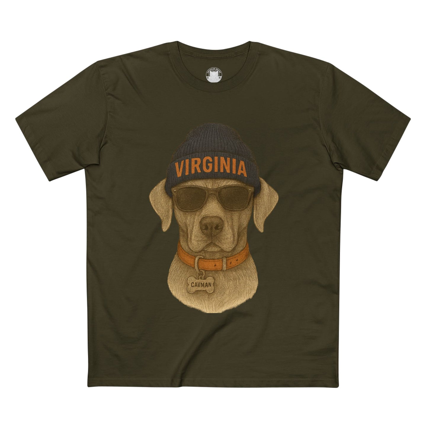 Virginia Dog Lover Tee, Casual Wear for Pet Owners, Gift for Dog Lovers, Cute Animal Shirt, Everyday T-Shirt