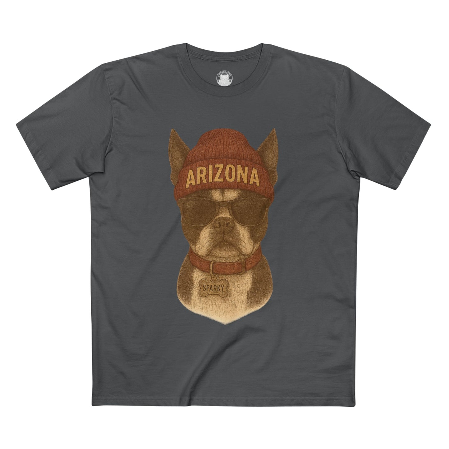 Arizona Dog Graphic Tee, Cute Pet Lover Shirt, Casual Wear, Gift for Dog Owners, Arizona Merchandise, Animal Lover Gift